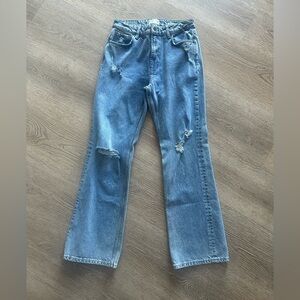 Rails Blue High Rise Shorts